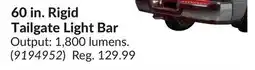 Princess Auto 60 in. Rigid Tailgate Light Bar offer