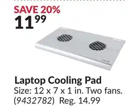 Princess Auto Laptop Cooling Pad offer