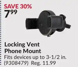 Princess Auto Locking Vent Phone Mount offer