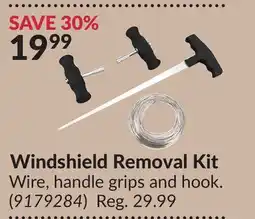 Princess Auto Windshield Removal Kit offer