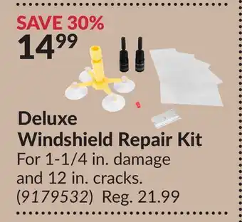 Princess Auto Deluxe Windshield Repair Kit offer
