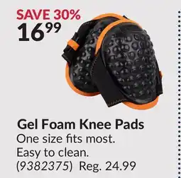 Princess Auto Gel Foam Knee Pads offer