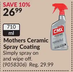 Princess Auto Mothers Ceramic Spray Coating offer