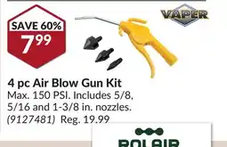 Princess Auto 4 pc Air Blow Gun Kit offer