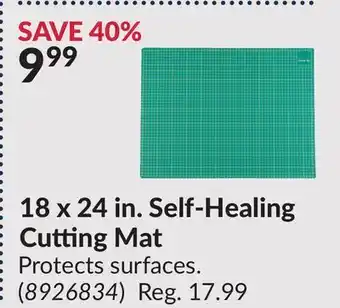 Princess Auto 18 x 24 in. Self-Healing Cutting Mat offer