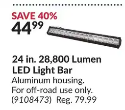 Princess Auto 24 in. 28,800 Lumen LED Light Bar offer