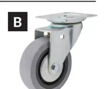 Princess Auto 3 in. Double-Ball Bearing Thermoplastic Rubber Casters offer