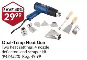 Princess Auto Dual-Temp Heat Gun offer