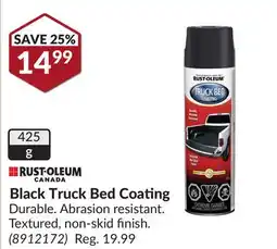 Princess Auto Black Truck Bed Coating offer