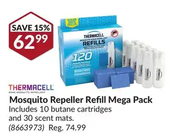 Princess Auto Mosquito Repeller Refill Mega Pack offer