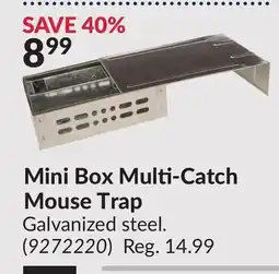 Princess Auto Mini Box Multi-Catch Mouse Trap offer