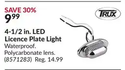 Princess Auto 4-1/2 in. LED Licence Plate Light offer