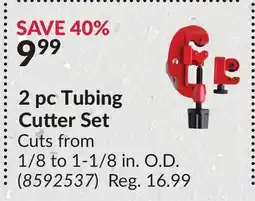 Princess Auto 2 pc Tubing Cutter Set offer