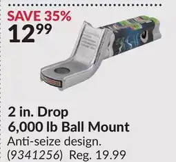 Princess Auto 2 in. Drop 6,000 lb Ball Mount offer