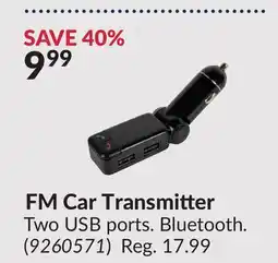 Princess Auto FM Car Transmitter offer