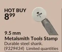 Princess Auto 9.5 mm Metalsmith Tools Stamp offer