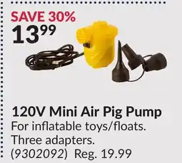 Princess Auto 120V Mini Air Pig Pump offer