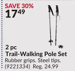 Princess Auto Trail-Walking Pole Set offer