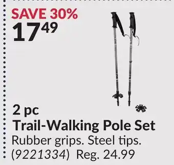 Princess Auto Trail-Walking Pole Set offer