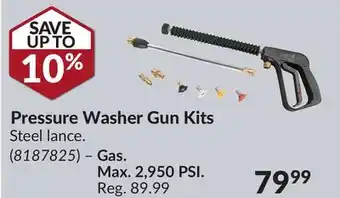 Princess Auto Pressure Washer Gun Kits offer