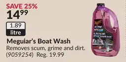 Princess Auto Meguiar's Boat Wash offer