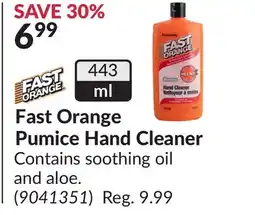 Princess Auto Fast Orange Pumice Hand Cleaner offer