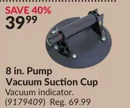 Princess Auto 8 in. Pump Vacuum Suction Cup offer