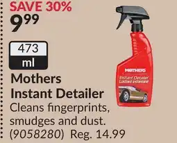 Princess Auto Mothers Instant Detailer offer