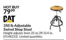 Princess Auto 350 lb Adjustable Swivel Shop Stool offer