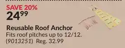 Princess Auto Reusable Roof Anchor offer