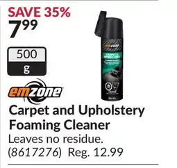 Princess Auto Carpet and Upholstery Foaming Cleaner offer
