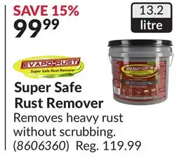 Princess Auto Super Safe Rust Remover offer