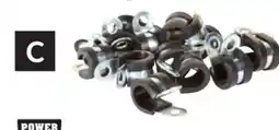 Princess Auto 15 pk Rubber-Insulated Cable Clamps 1/2 in offer