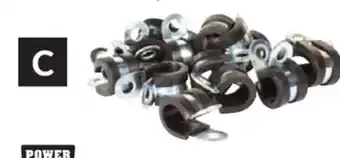 Princess Auto 15 pk Rubber-Insulated Cable Clamps 1/2 in offer