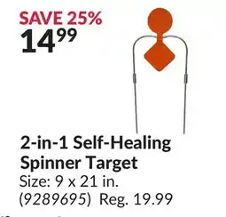 Princess Auto 2-in-1 Self-Healing Spinner Target offer