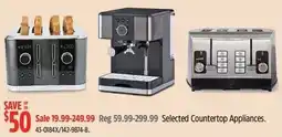 Canadian Tire Selected Countertop Appliances offer