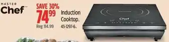Canadian Tire MASTER Chef Induction Cooktop offer
