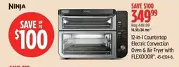 Canadian Tire Ninja 12-in-1 Countertop Electric Convection Oven & Air Fryer with FLEXDOOR offer