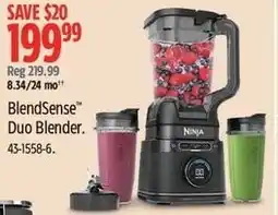 Canadian Tire NINJA BlendSense Duo Blender offer