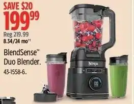 Canadian Tire NINJA BlendSense Duo Blender offer
