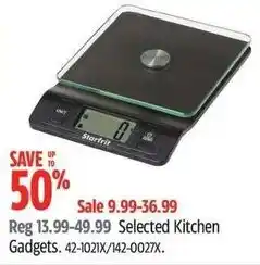 Canadian Tire Selected Kitchen Gadgets offer