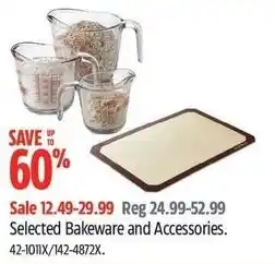 Canadian Tire Selected Bakeware and Accessories offer
