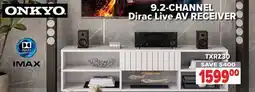 2001 Audio Video TXRZ30 9.2 CHANNEL Dirac live AV RECEIVER offer