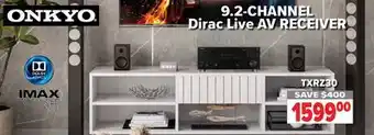 2001 Audio Video TXRZ30 9.2 CHANNEL Dirac live AV RECEIVER offer