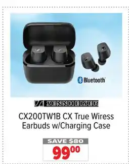 2001 Audio Video CX200TW1B CX True Wiress Earbuds w/Charging Case offer