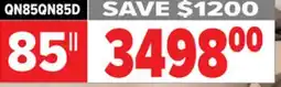 2001 Audio Video QN85QN85D 85 Neo QLED 4K TV offer