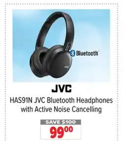 2001 Audio Video HAS91N JVC Bluetooth Headphones with Active Noise Cancelling offer