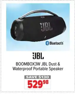 2001 Audio Video BOOMBOX3W JBL Dust & Waterproof Portable Speaker offer