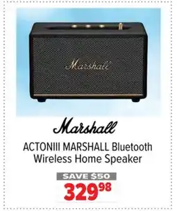 2001 Audio Video ACTONIII MARSHALL Bluetooth Wireless Home Speaker offer