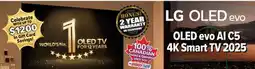 2001 Audio Video OLED48C5 48 OLED evo AI C5 4K Smart TV 2025 offer
